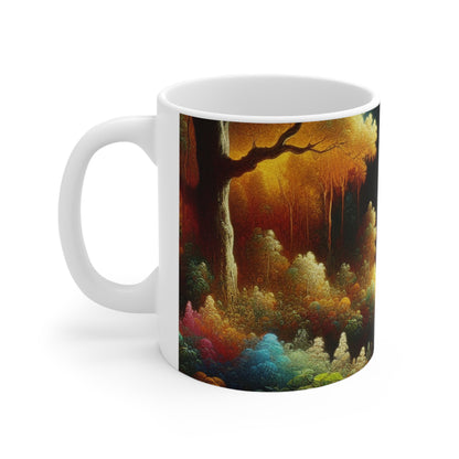 "Light and Dark in the Moonlight" - The Alien Ceramic Mug 11oz Post-Impressionism