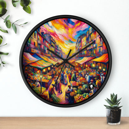 "Jungle Fauvism" - The Alien Wall Clock Fauvism