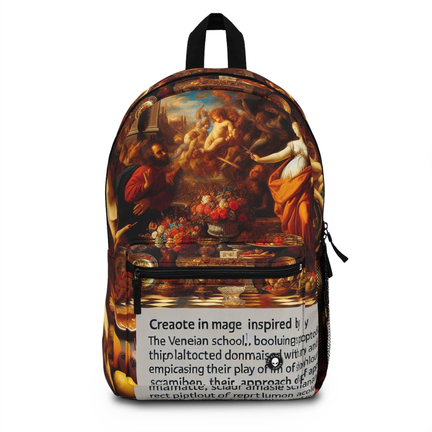 Ensueño veneciano: un homenaje contemporáneo a la vibrante elegancia de la escuela veneciana - The Alien Backpack Venetian School