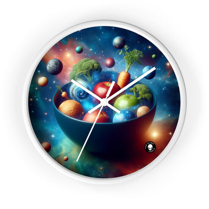 "Galactic Fruit Salad" - The Alien Wall Clock