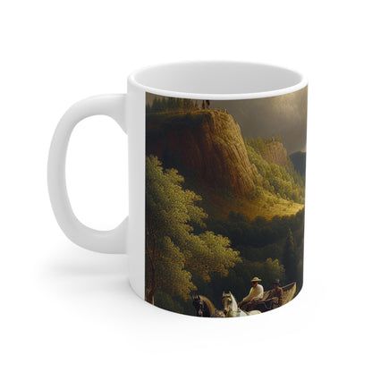 Trésors du quotidien : Révéler la beauté artistique des objets banals - La tasse en céramique Alien 11oz Réalisme