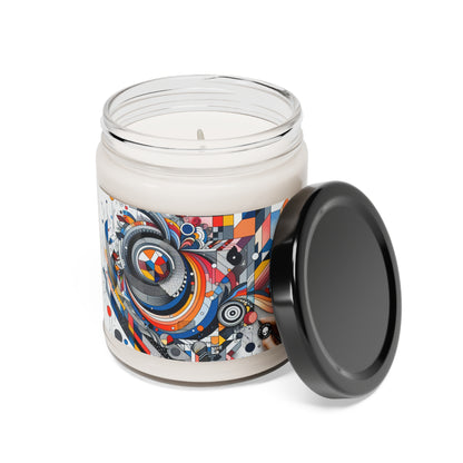 "ShapeSculptor: Interactive Geometric Art Creation" - The Alien Scented Soy Candle 9oz Interactive Art