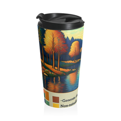 "Untamed Jungle: Expressive Fauvist Imagery" - The Alien Stainless Steel Travel Mug Fauvism