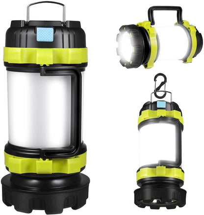 Outdoor Emergency Camping Light Flashlight Rechargeable Battery Power Bank