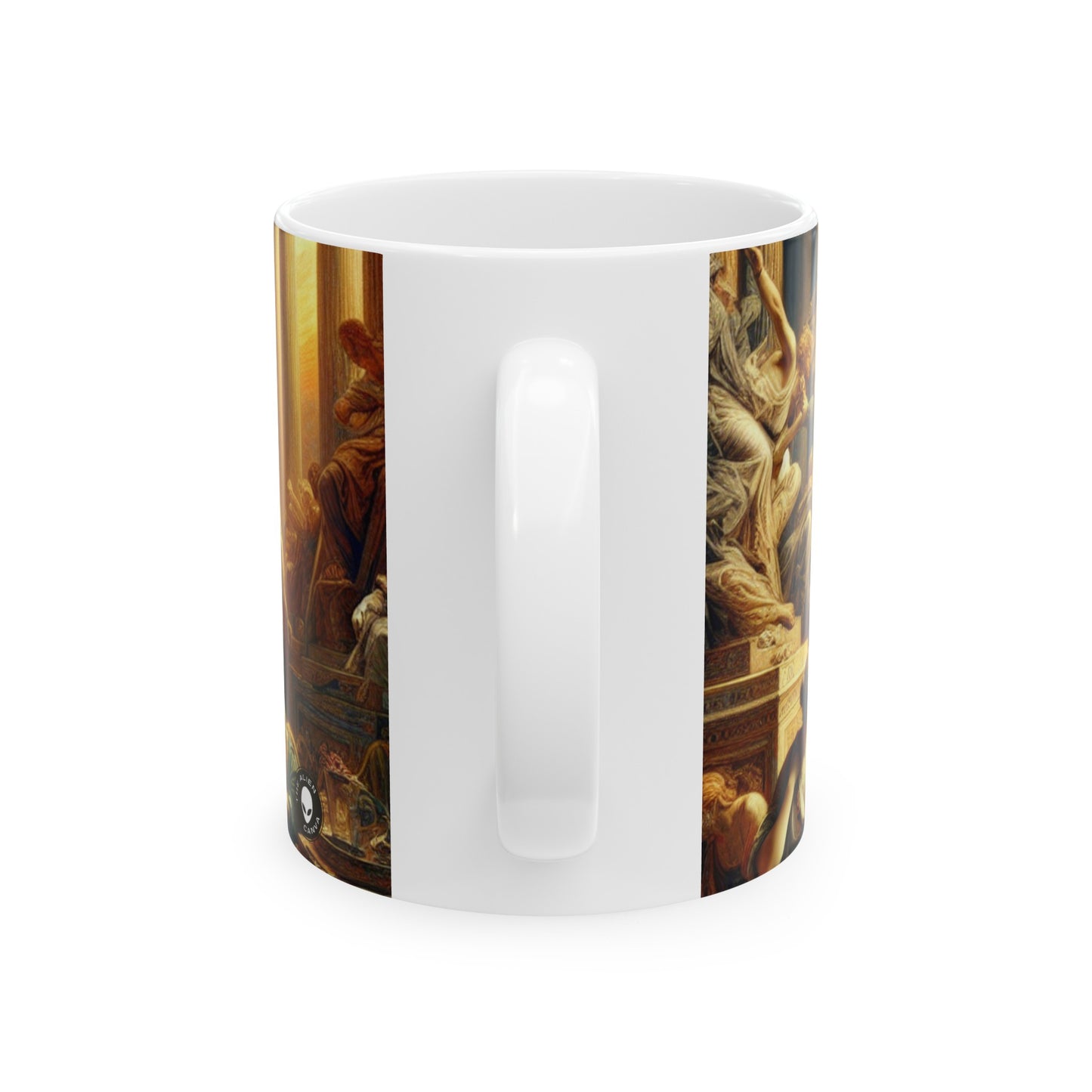 "Modern Renaissance: Leaders of Today" - The Alien Ceramic Mug 11oz Neoclassicism