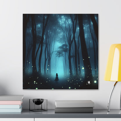 "Guided by Fireflies: A Forest's Secret Lightshow" - The Alien Canva