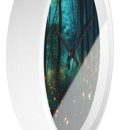 "Enchanted Vigil" - The Alien Wall Clock