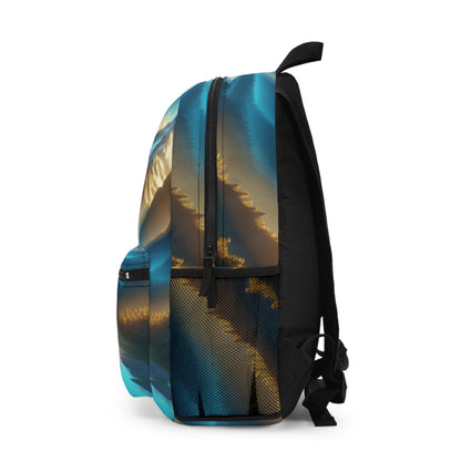 "Serenity's Palette: A Sunset Symphony" - The Alien Backpack Photorealism