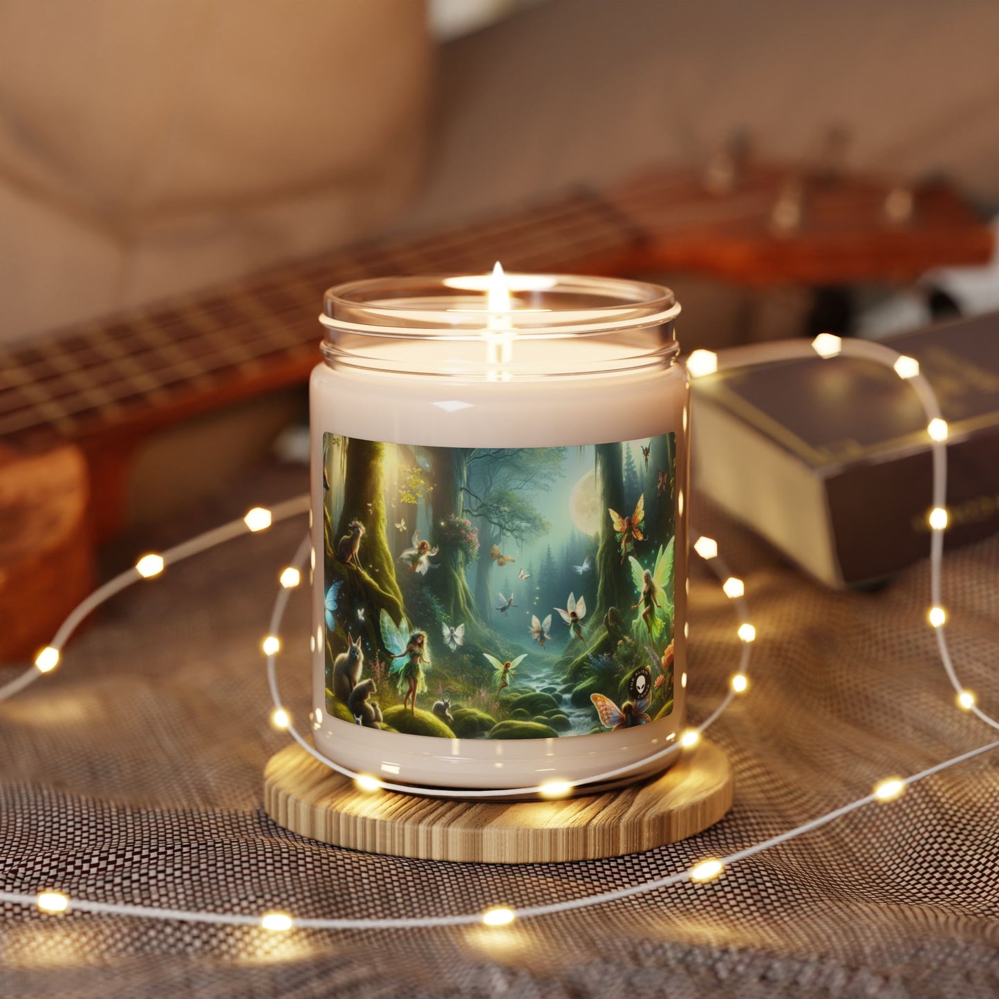 "Enchanted Moonlit Forest" - The Alien Scented Soy Candle 9oz