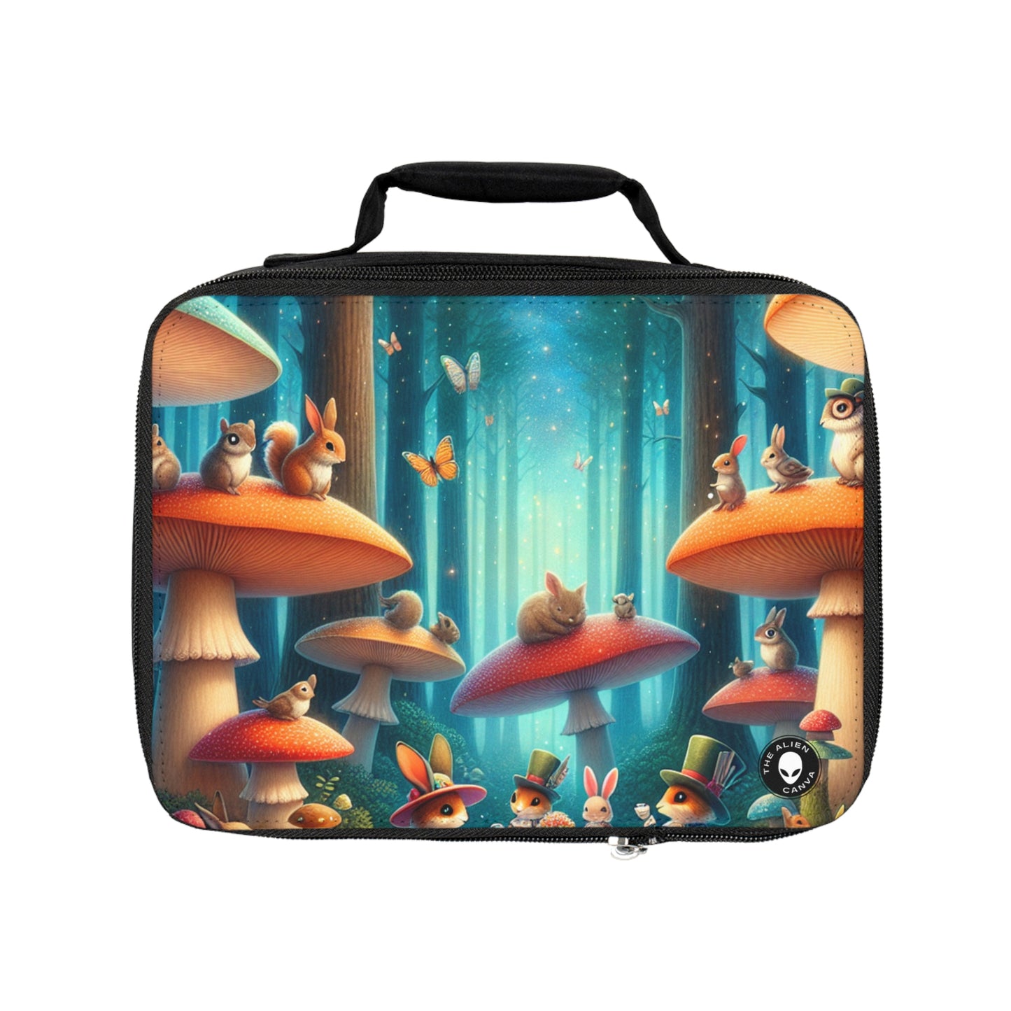 "Mushroom Wonderland: A Magical Tea Party"- The Alien Lunch Bag