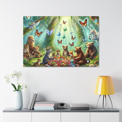 "Enchanted Forest Picnic" - The Alien Canva