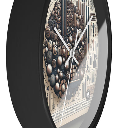 "Community Canvas: A Living Art Installation" - The Alien Wall Clock Social Sculpture