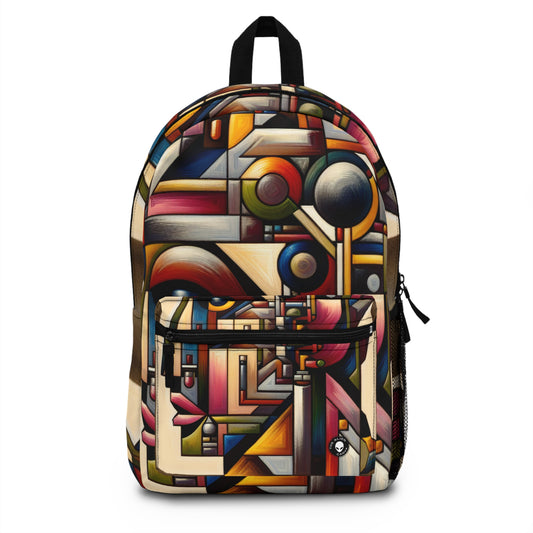 "My Cubist Reflection" - The Alien Backpack Cubism