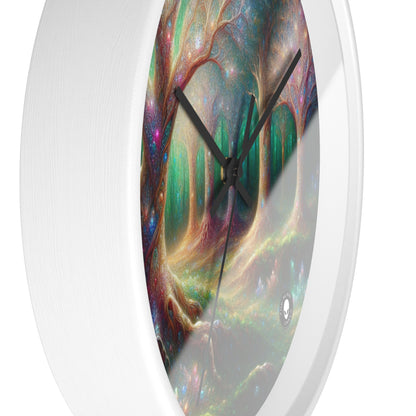 "Crystal Forest Fantasia" - L'horloge murale extraterrestre