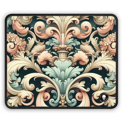 "Garden of Whimsy: A Rococo Fête" - Le tapis de souris Alien Gaming Rococo