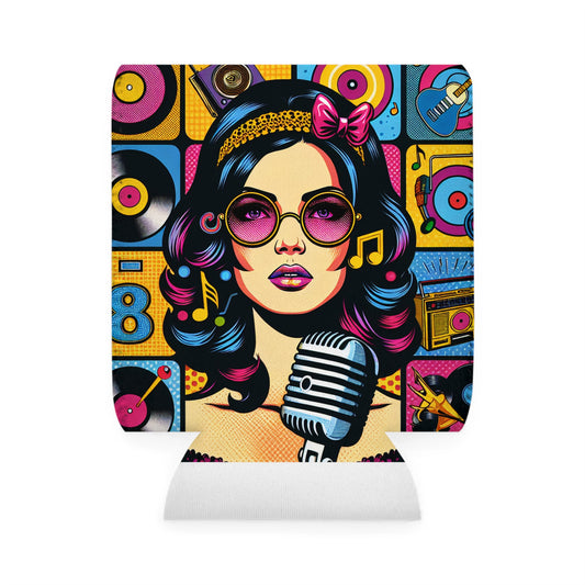 "Celebrating Pop Iconography: A Retrospective Portrait" - The Alien Can Cooler Sleeve Pop Art