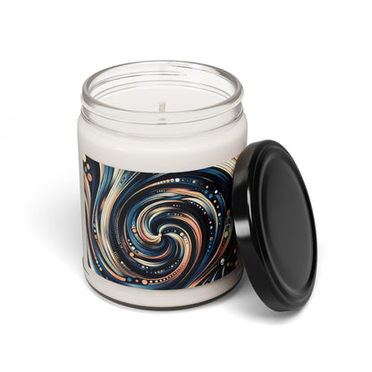 "Chaos in Harmony: A Dynamic Generative Art Exploration" - The Alien Scented Soy Candle 9oz Generative Art