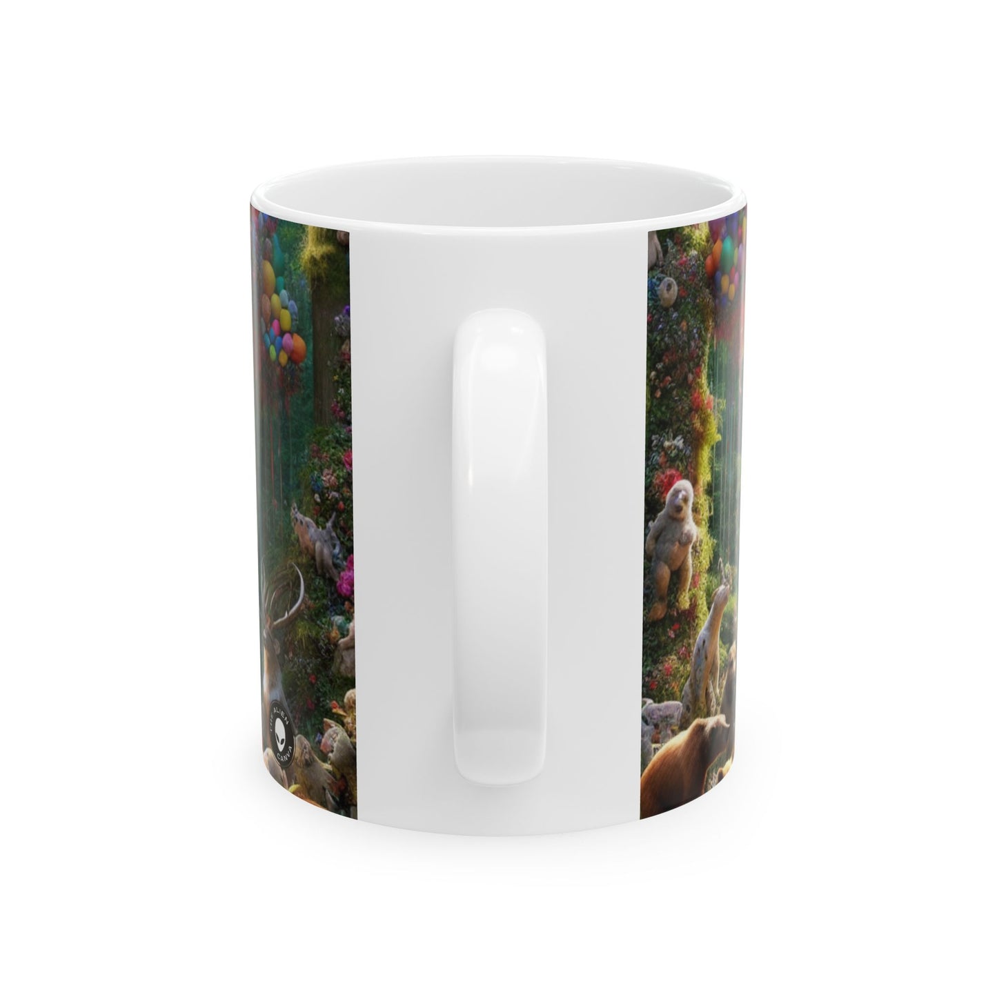 "Forest Fiesta" - Tasse en céramique Alien 11oz