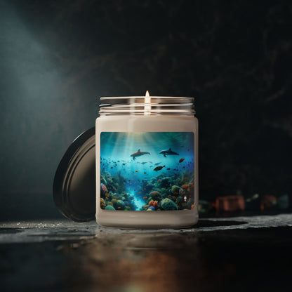 "Underwater Symphony" - The Alien Scented Soy Candle 9oz