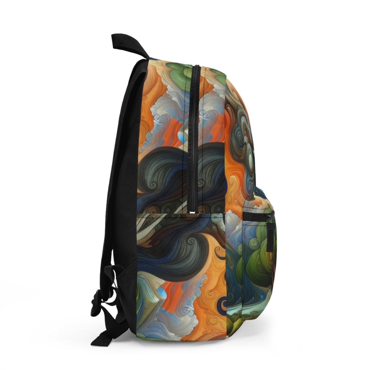 "Fusion of Aesthetics: Exploring Artistic Styles in Harmony" - The Alien Backpack Stules