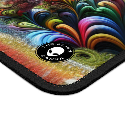 "Candy Mountains and Whimsical Valleys" - The Alien Gaming Mouse Pad