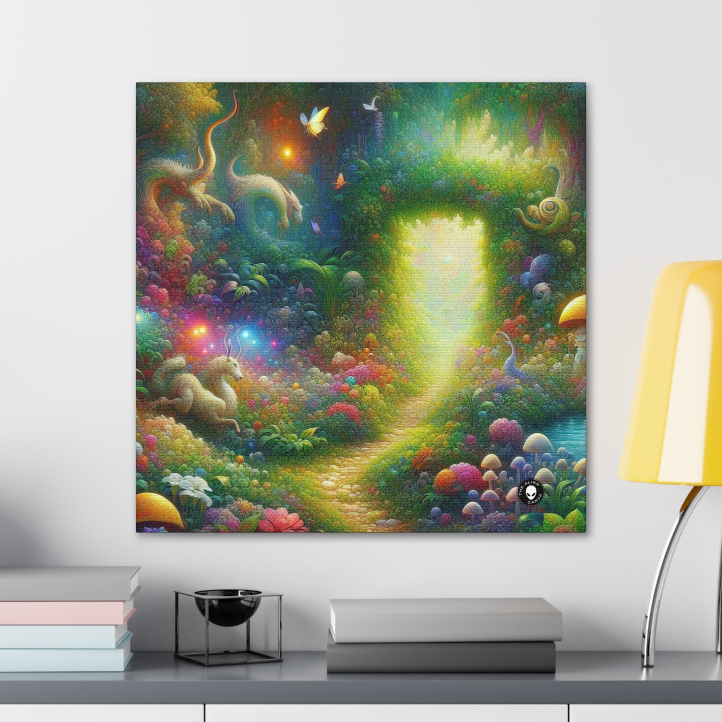 "Mystical Garden of Enchantment" - The Alien Canva