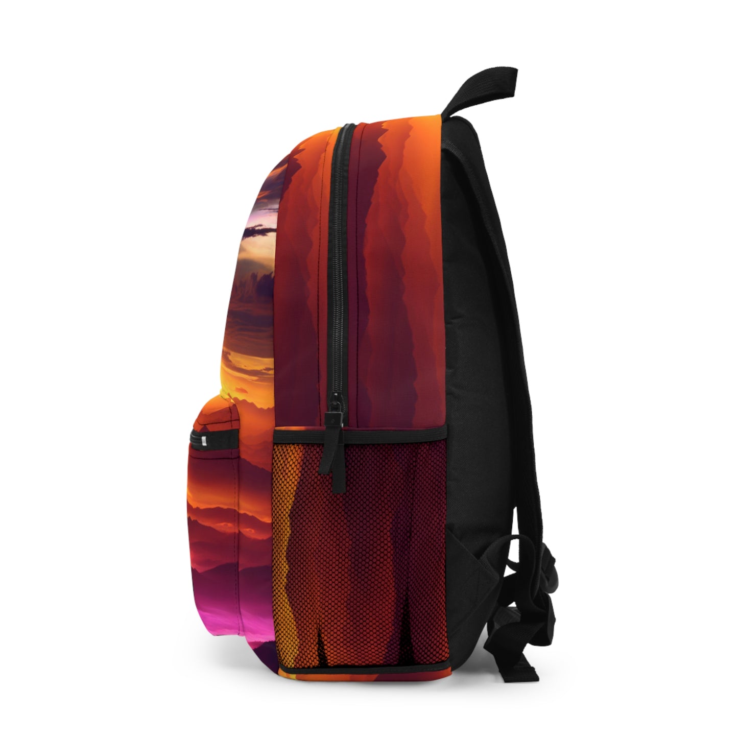 "Dawning Peaks: A Mountain Sunrise" - The Alien Backpack