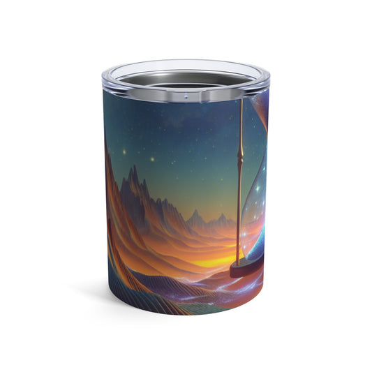 "Sables étoilés du temps" - L'Alien Tumbler 10oz