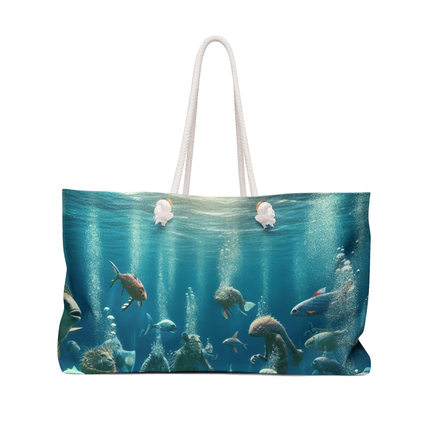 "Tea Time in the Deep Blue Sea" - The Alien Weekender Bag