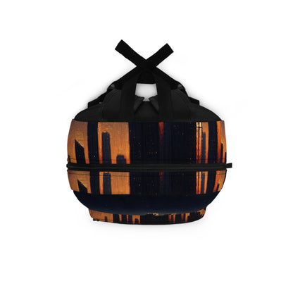 "The City Aglow" - La mochila alienígena al estilo postimpresionista