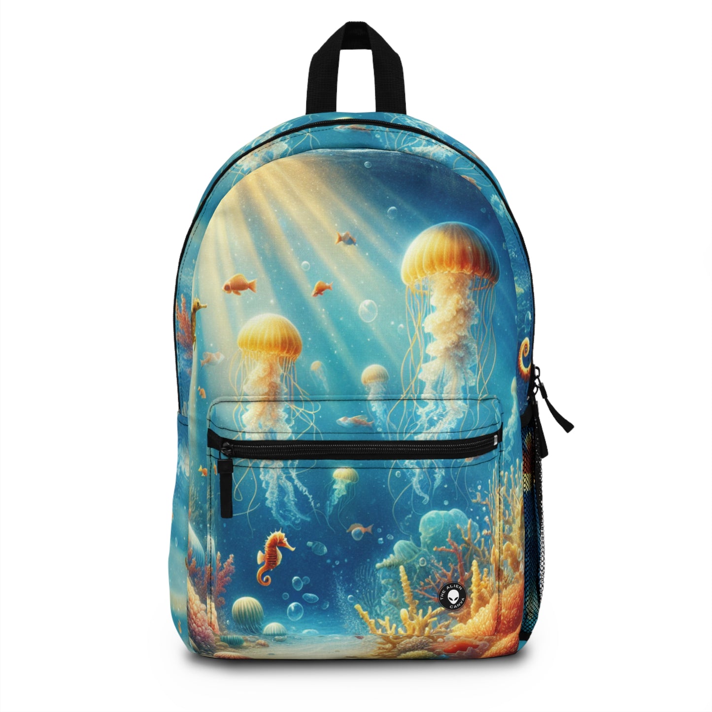 "Sunlit Serenity: A Magical Underwater Realm" - The Alien Backpack