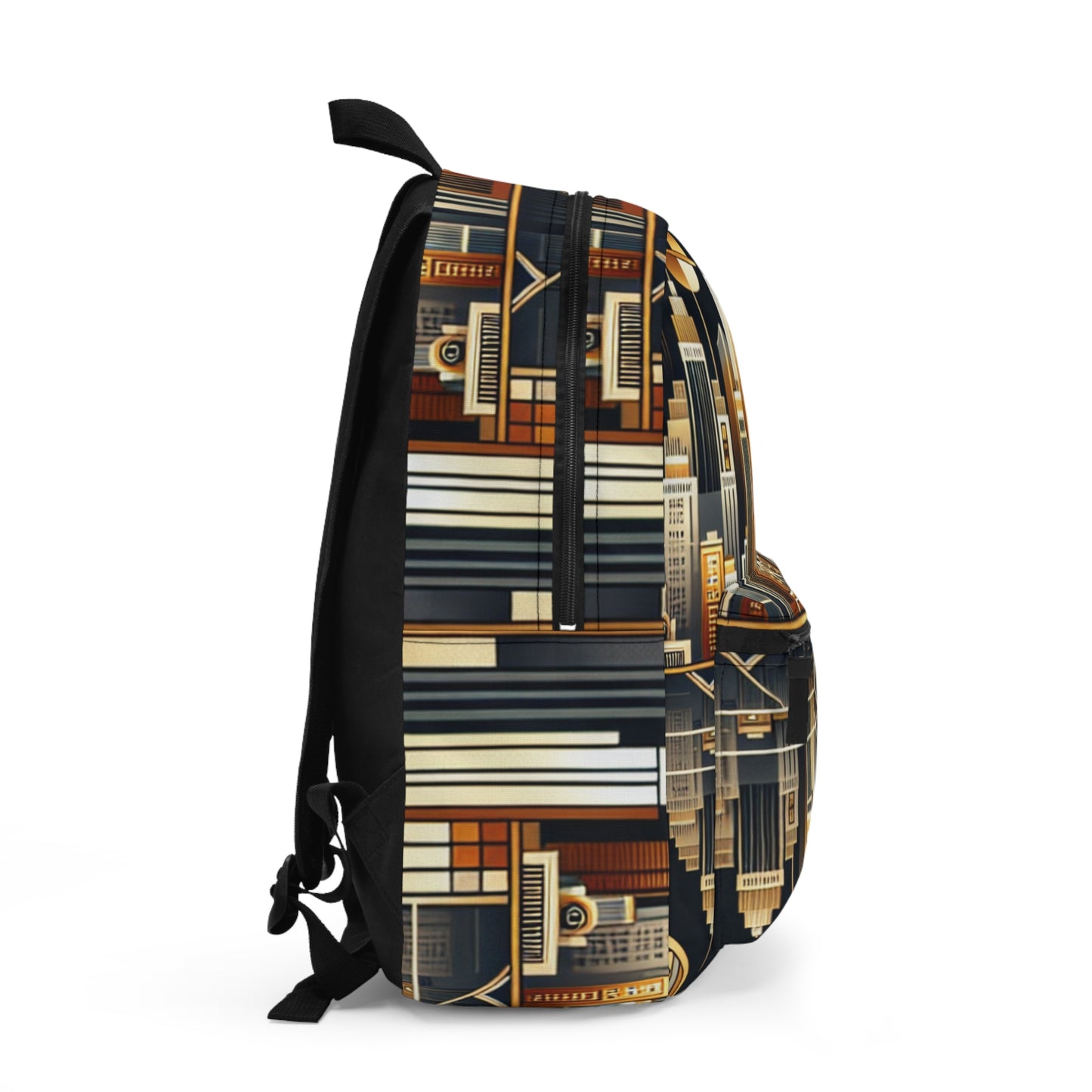 "Luxe Deco: Artistic Elegance at The Grand Hotel" - The Alien Backpack Art Deco