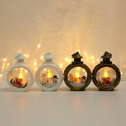 New Arrival Vintage Candle Lantern LED Candle Lantern Decorative Lights Battery Operated Christmas Lantern Decor