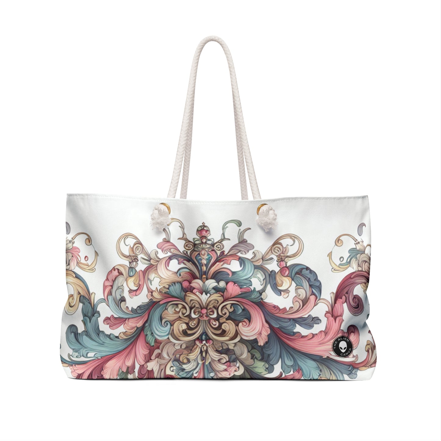 "Enchanted Elegance: A Rococo Garden Soirée" - The Alien Weekender Bag Rococo