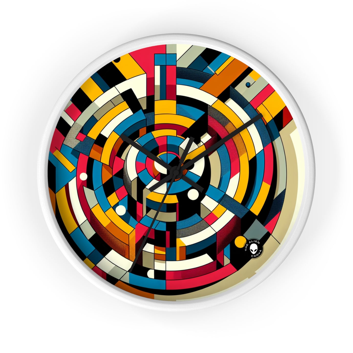 "Digital Revolution: A Constructivist Perspective" - The Alien Wall Clock Constructivism