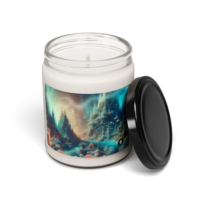 « Deep Sea Dreamscape » – Bougie parfumée au soja Alien 9oz