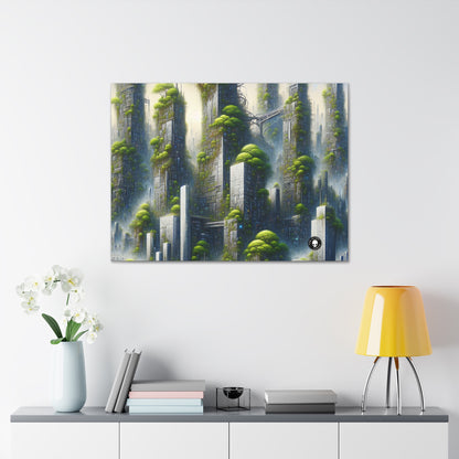 "Biodome Cityscape" - The Alien Canva