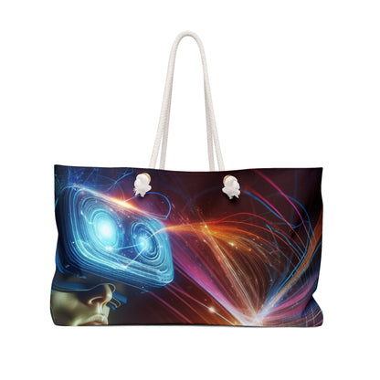 "Realmscape: An Infinite Virtual Odyssey" - The Alien Weekender Bag Virtual Reality Art