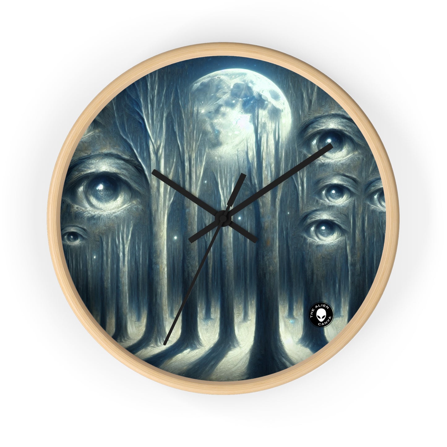 "The Watching Woods" - The Alien Wall Clock