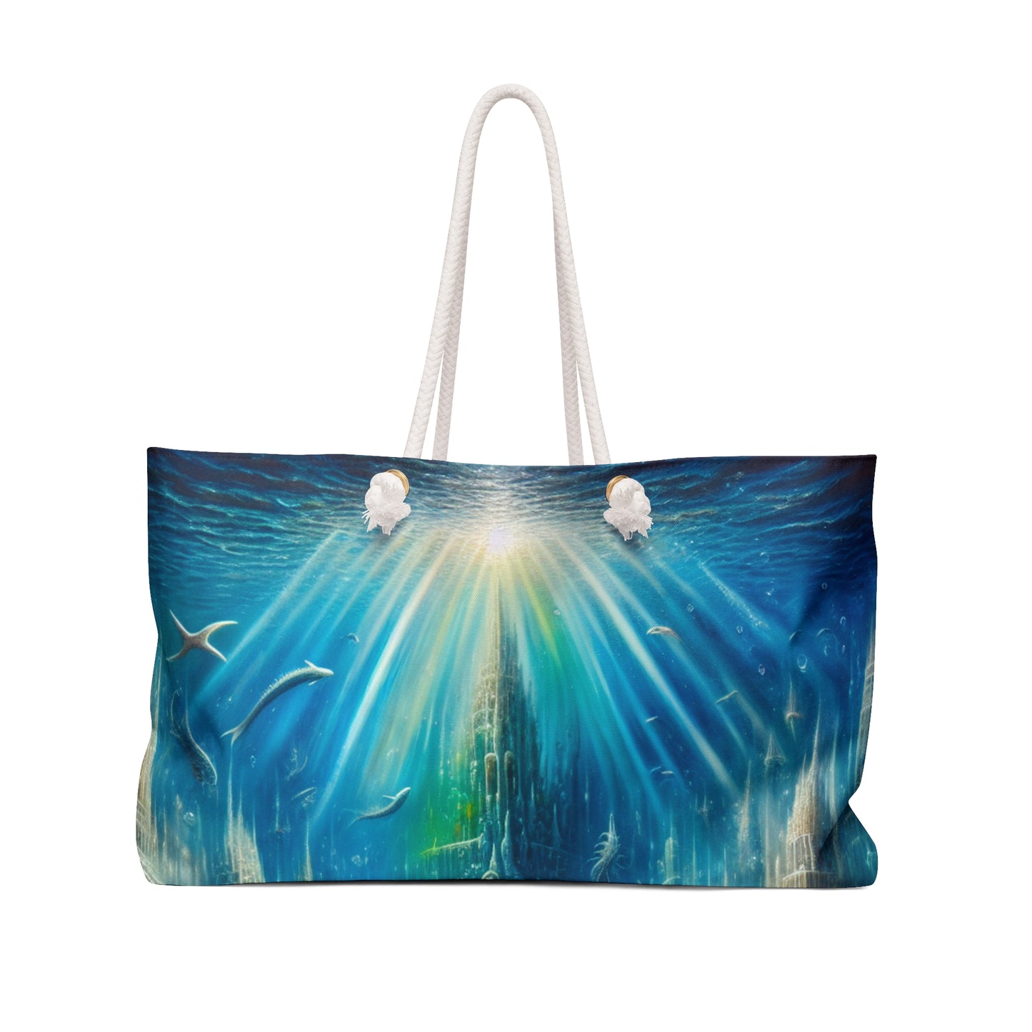 "Enchanted Underwater City" - The Alien Weekender Bag