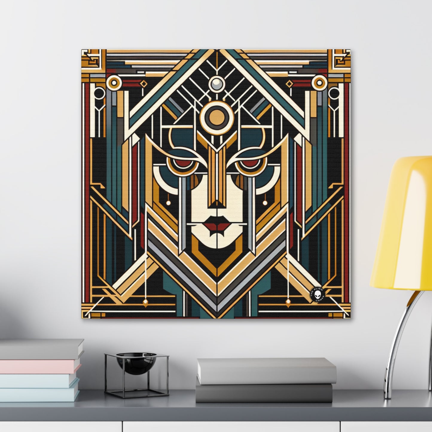 "Glamour & Decadence: A 1920s Art Deco Cocktail Soiree" - The Alien Canva Art Deco