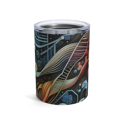 "Bio-Futurisme : Art inspiré des ailes de papillon" - The Alien Tumbler 10oz Bio Art