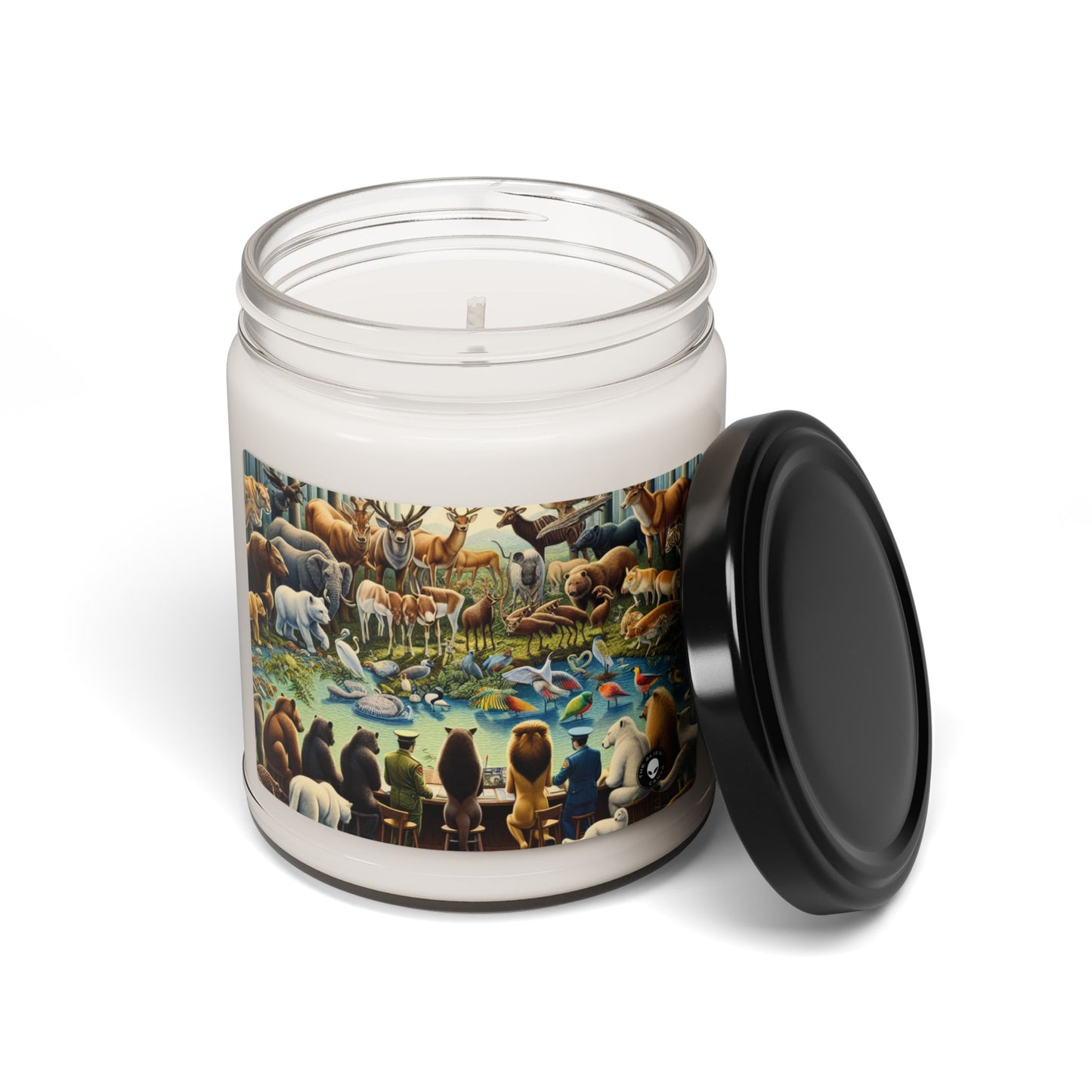 "United Wildlife: Guardians of Gaia" - The Alien Scented Soy Candle 9oz