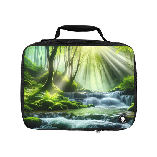 "Enchanting Waterfall Oasis"- The Alien Lunch Bag