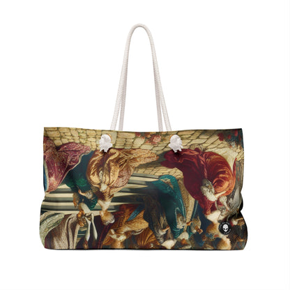 "Regal Elegance: A Gothic Inspired Garden Portrait" - The Alien Weekender Bag International Gothic