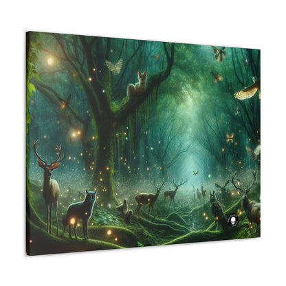 "Enchanted Forest: Voices of the Wild" - The Alien Canva