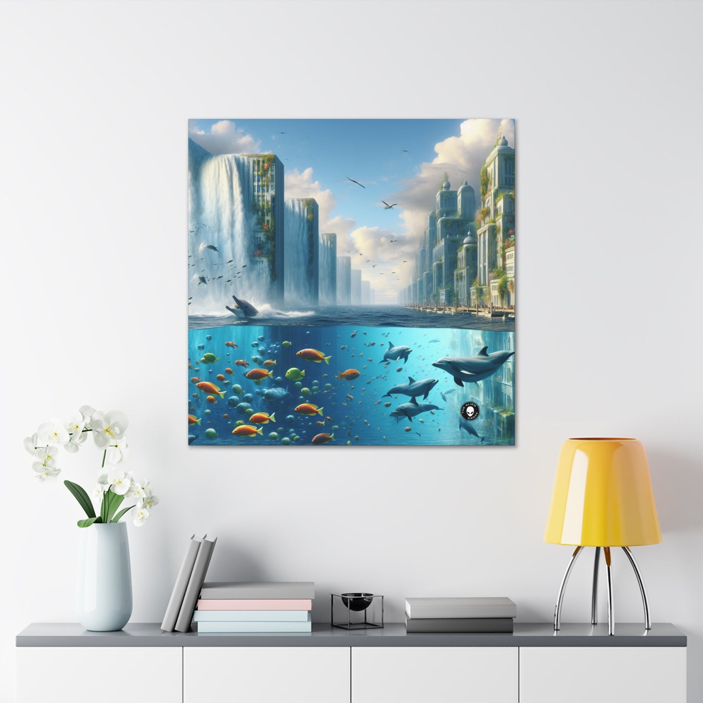 "City of Atlantis: Imagination Unleashed" - The Alien Canva