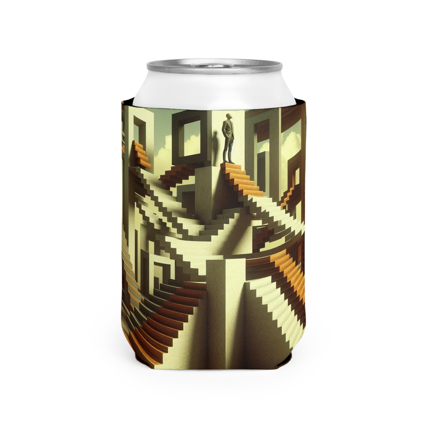 "The Stairway to Paradox" - The Alien Can Cooler Sleeve