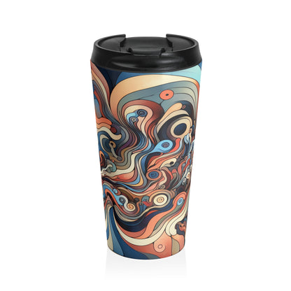 "Unleashing the Unconscious: A Surrealistic Exploration" - The Alien Stainless Steel Travel Mug Surrealist Automatism