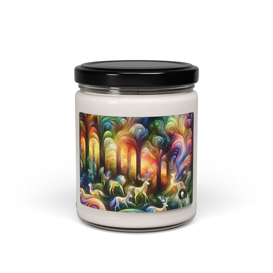 "Ethereal Enchantment: The Mystical Forest" - The Alien Scented Soy Candle 9oz